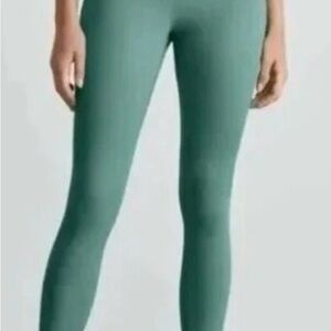 Everlane Green High Rise The Perform Ankle Leggings New